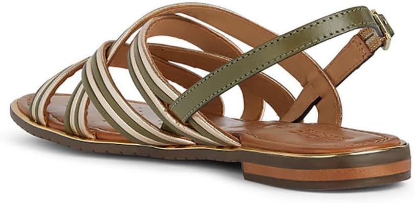 <strong>Geox</strong><br> Girls D Sozy Plus G Flat Sandals