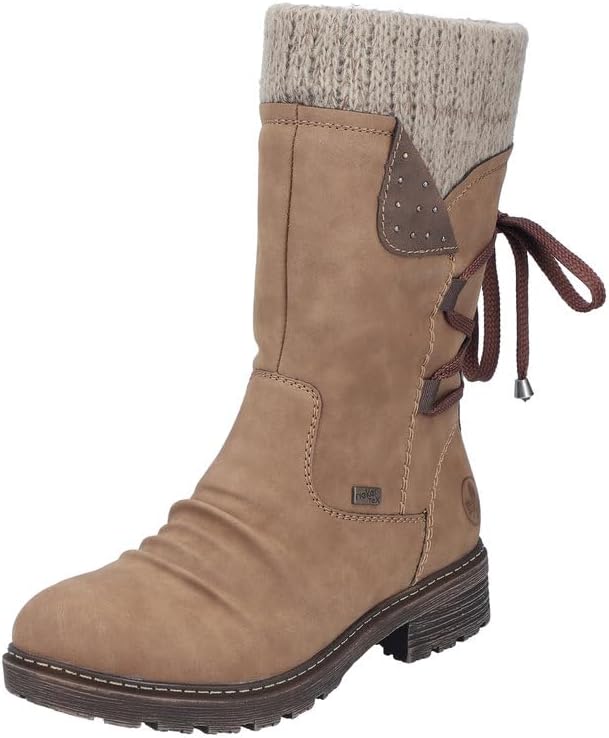 <strong>Rieker</strong><br> 94773 Женские Winter ботинки Fur ботинки Lined Warm Zip