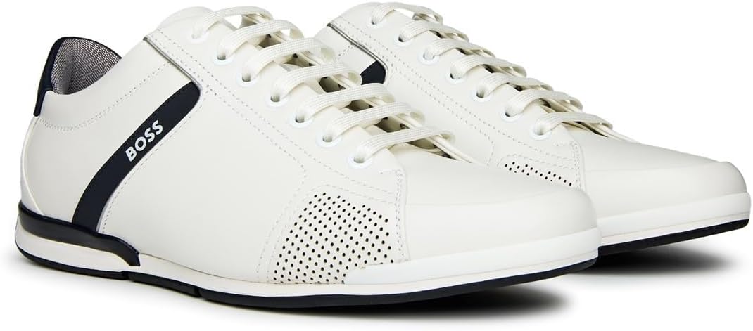 <strong>BOSS</strong><br> Мужские Saturn Lowp Leather with Odour Neutralising Inner Lining Size — изображение 4