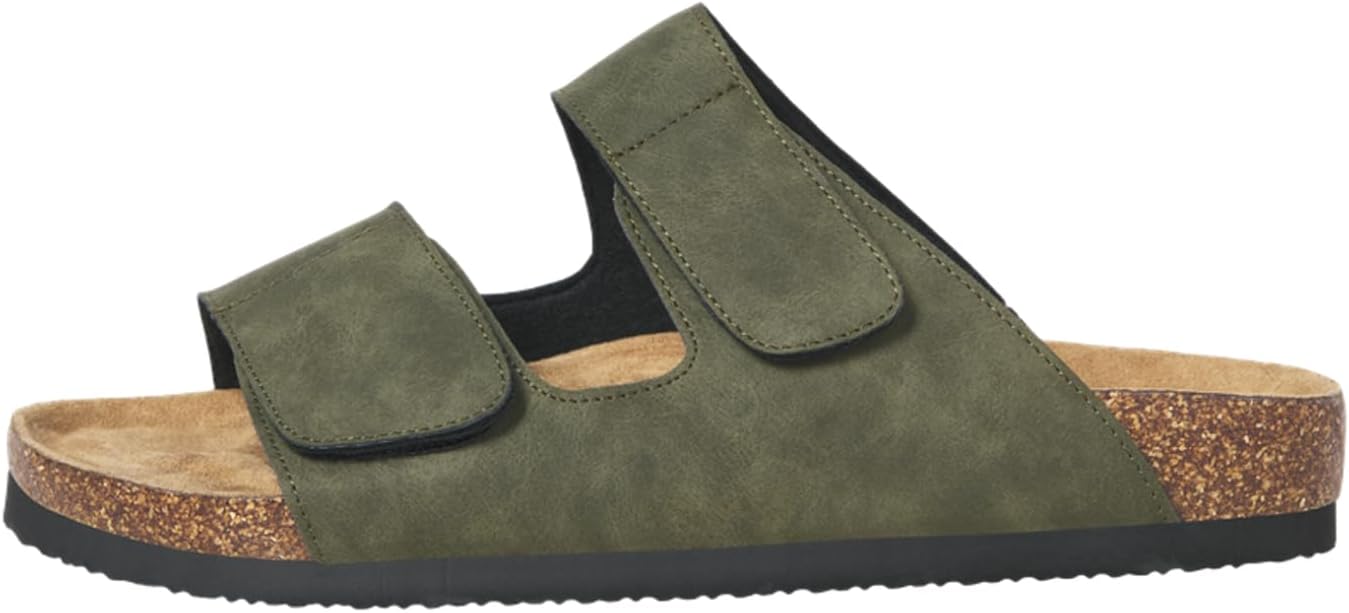 <strong>JACK & JONES</strong><br> Мужские  Jfwcentral Strap Sandal Olive Night 45 EU olive night