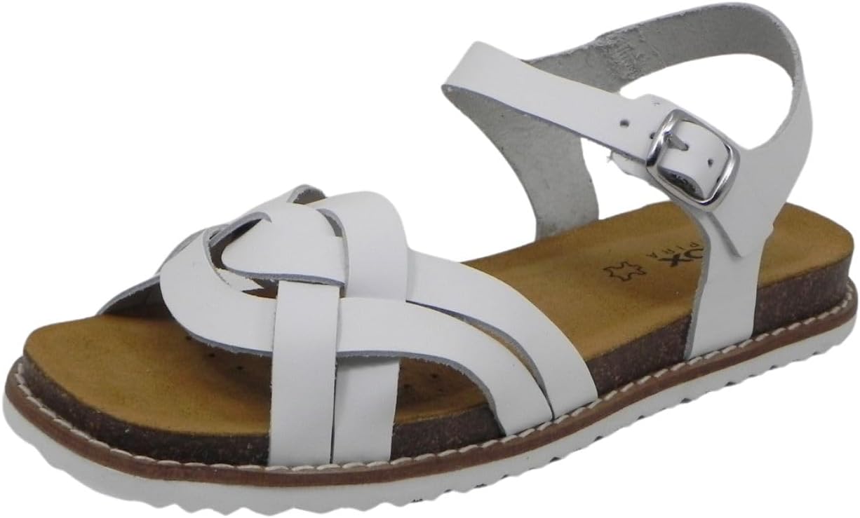 <strong>Geox</strong><br> Girls D Leuca A Flat Sandal