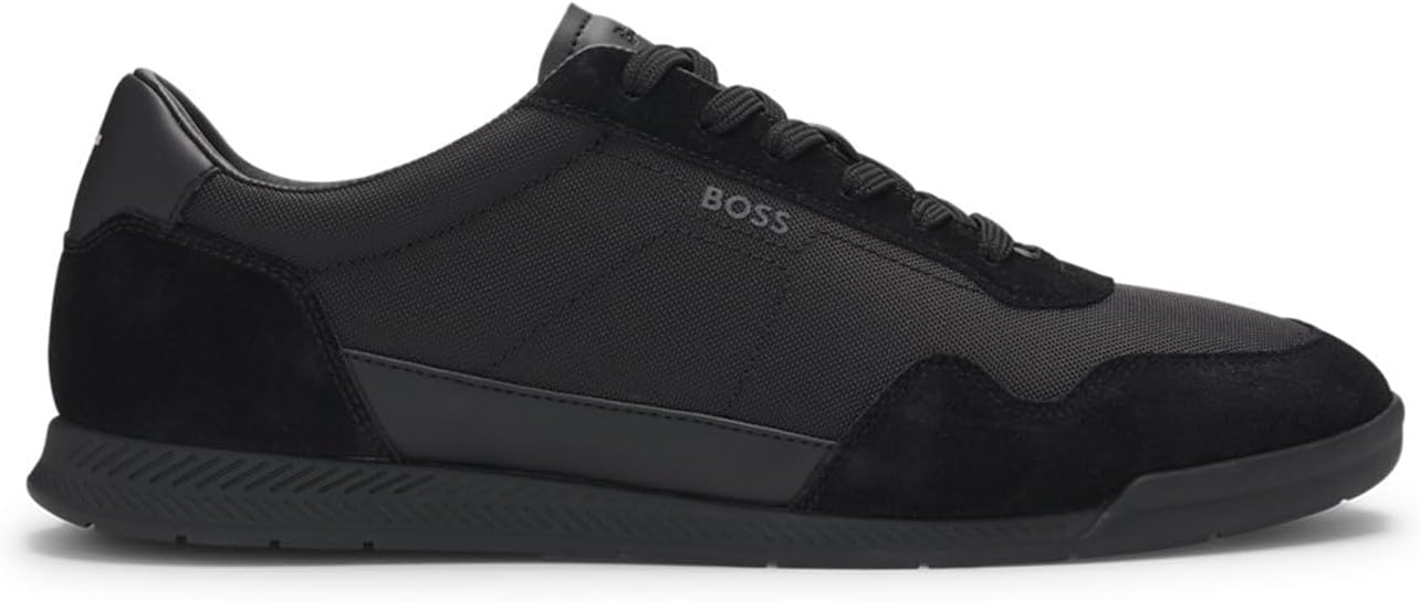<strong>BOSS</strong><br> Мужские  Titanium SL sdtxny Made of Various Materials with Suede Details Lacing Size