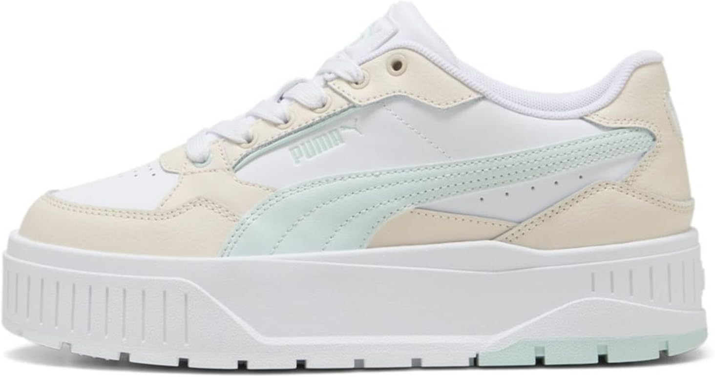 <strong>PUMA</strong><br> Женские Karmen II Idol White-Peaceful Blue-Alpine Snow 38.5 EU / 5.5 UK PumaPeacefulAlpine Snow