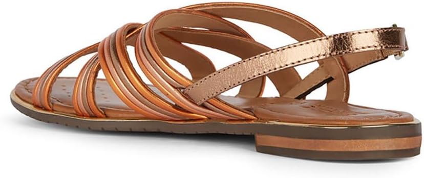 <strong>Geox</strong><br> Girls D Sozy Plus G Flat Sandals