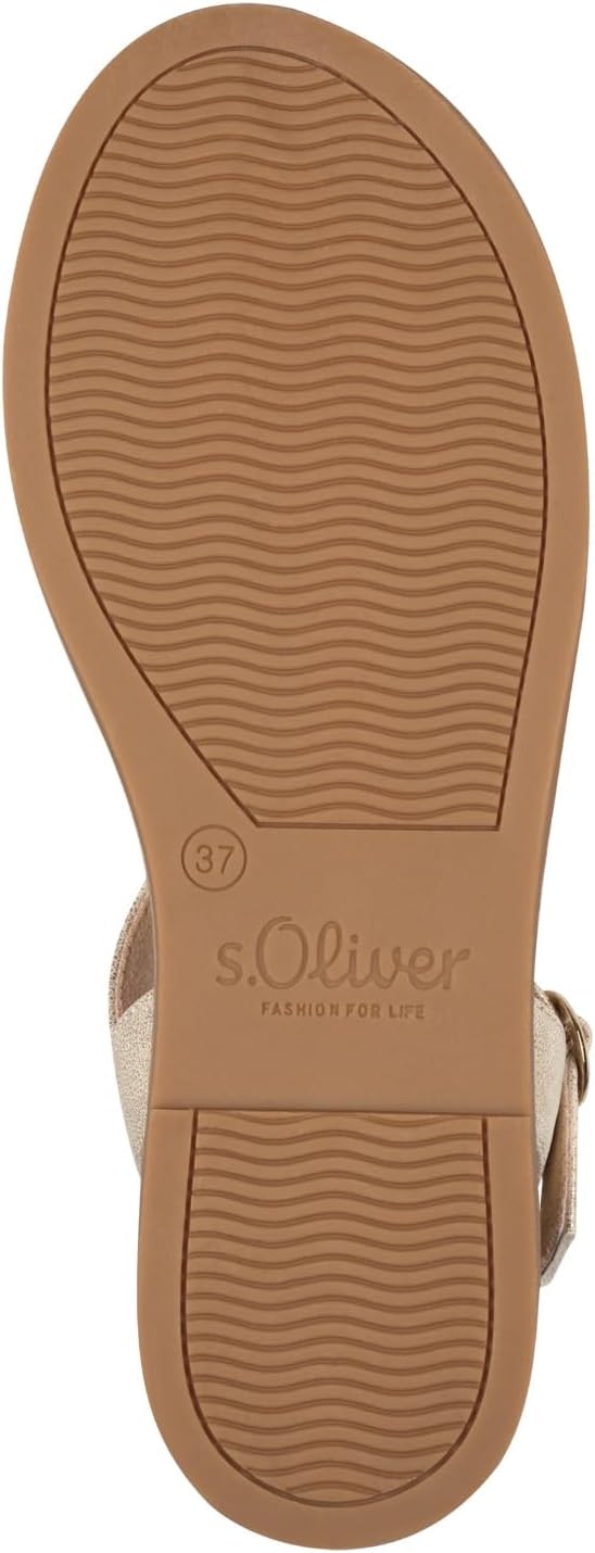 <strong>s.Oliver</strong><br> Женские Flat Sandals with Adjustable Strap Vegan — изображение 2