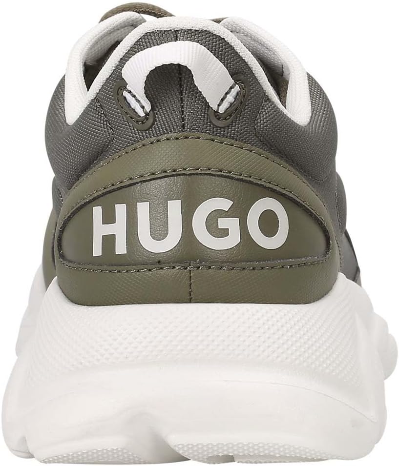 <strong>HUGO</strong><br> Мужские Leon Runn in Various Materials with Tonal Contrast Size — изображение 4