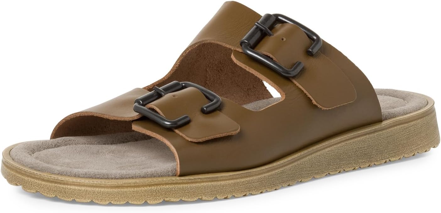 <strong>s.Oliver</strong><br> Мужские Leather Buckle Mule Sandals