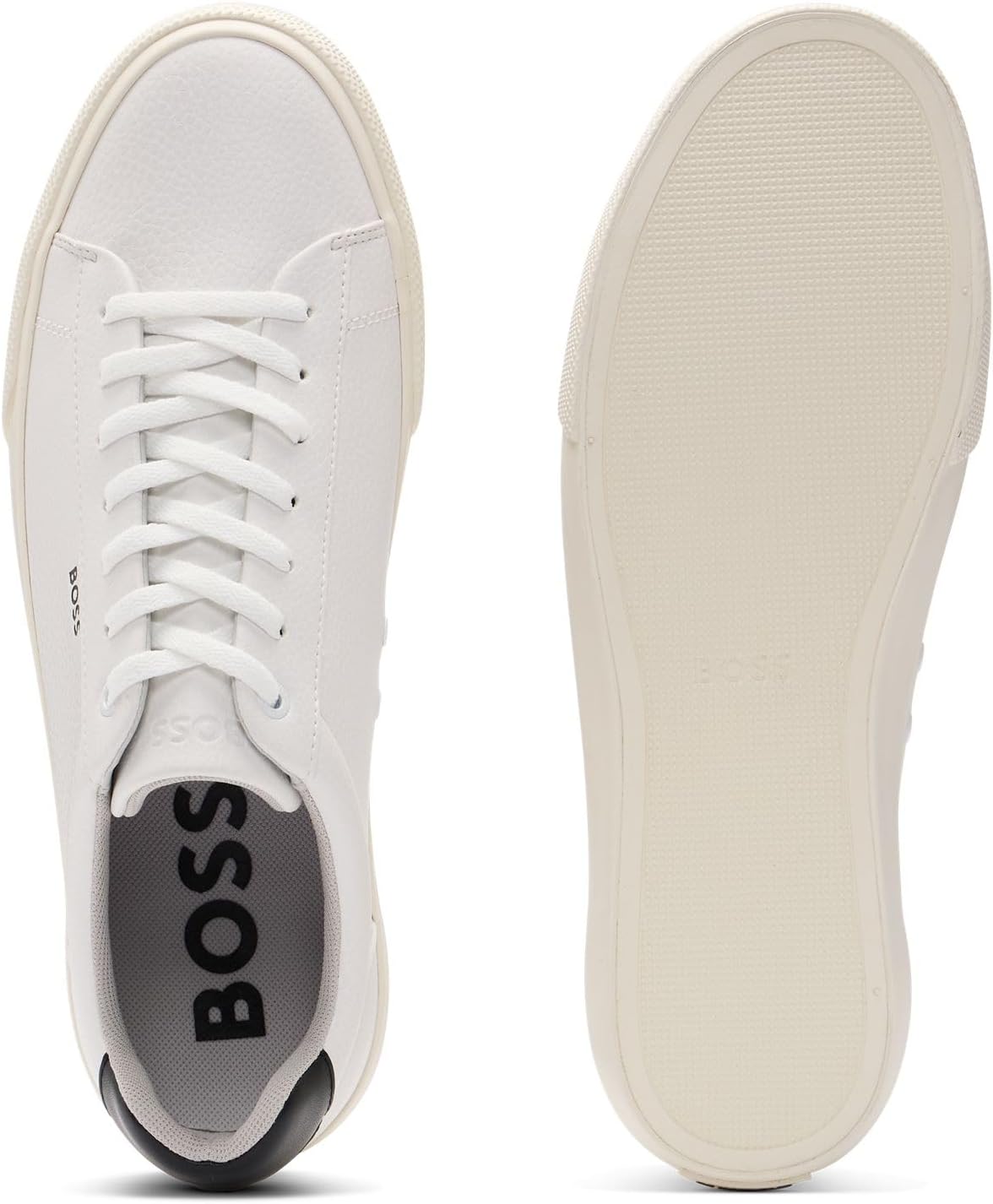 <strong>BOSS</strong><br> Мужские Aiden Tenn Faux Leather Contrast Heel Size — изображение 4