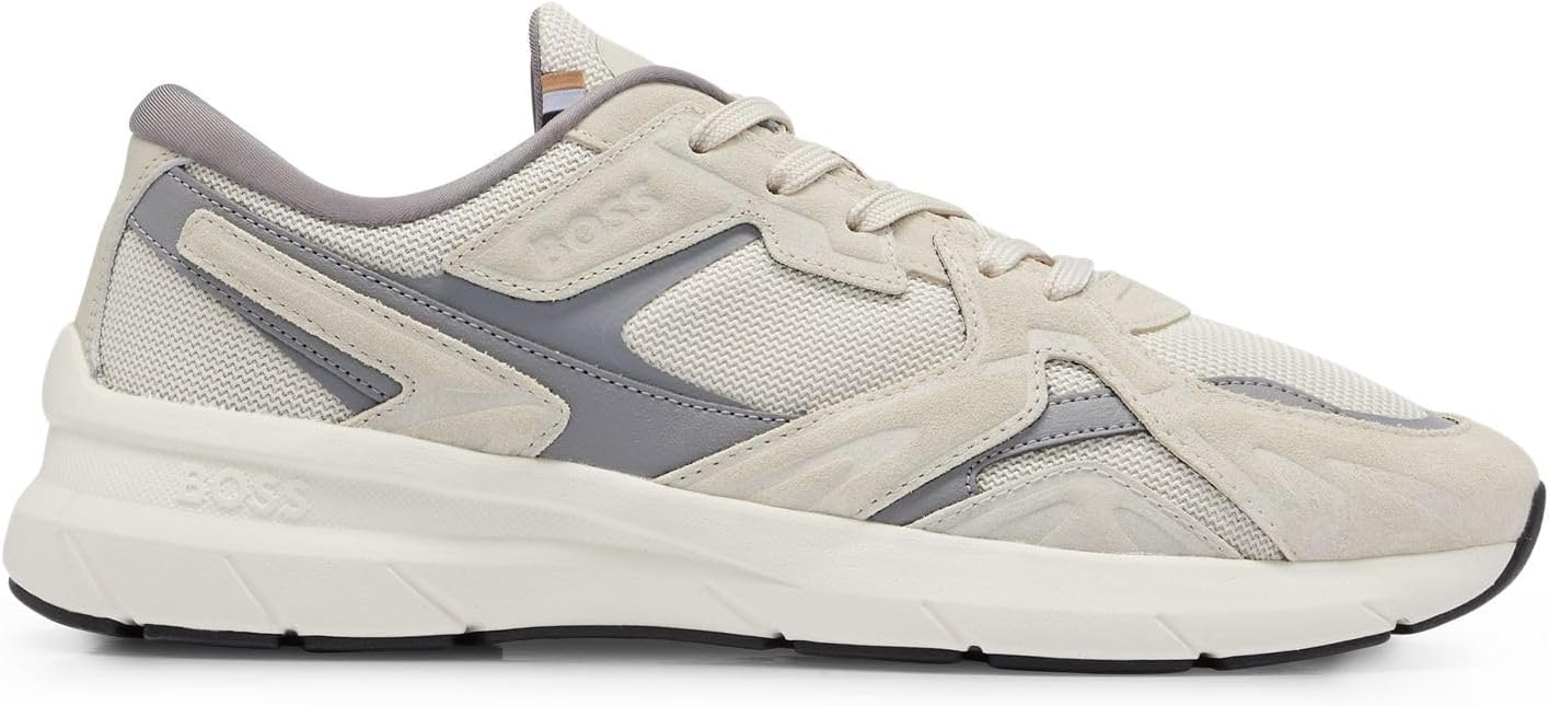 <strong>BOSS</strong><br> Owen Runn Мужские  Made of Various Materials Such as Suede Mesh Size