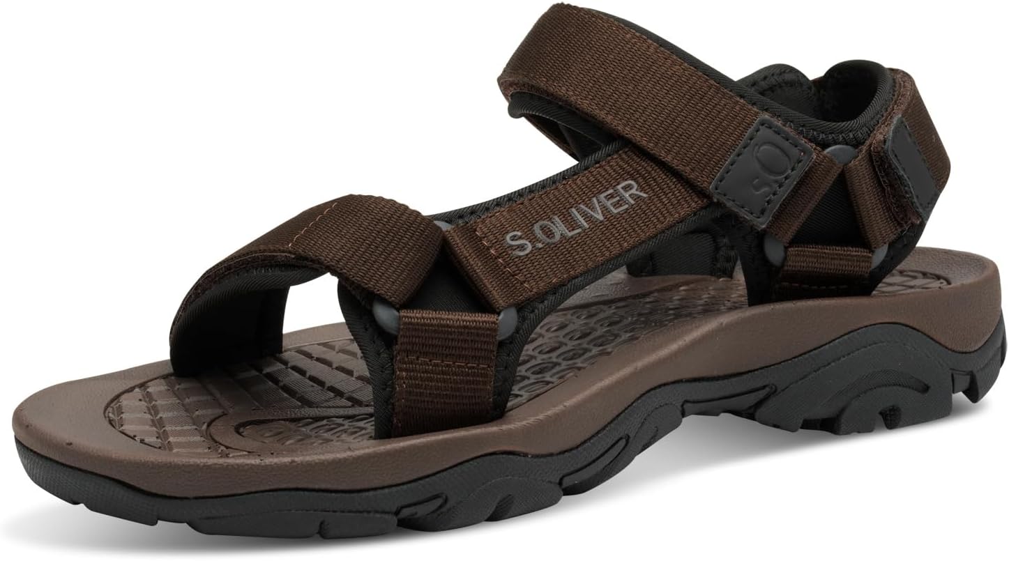 <strong>s.Oliver</strong><br> Мужские Sandals with Velcro Fastening Comfortable
