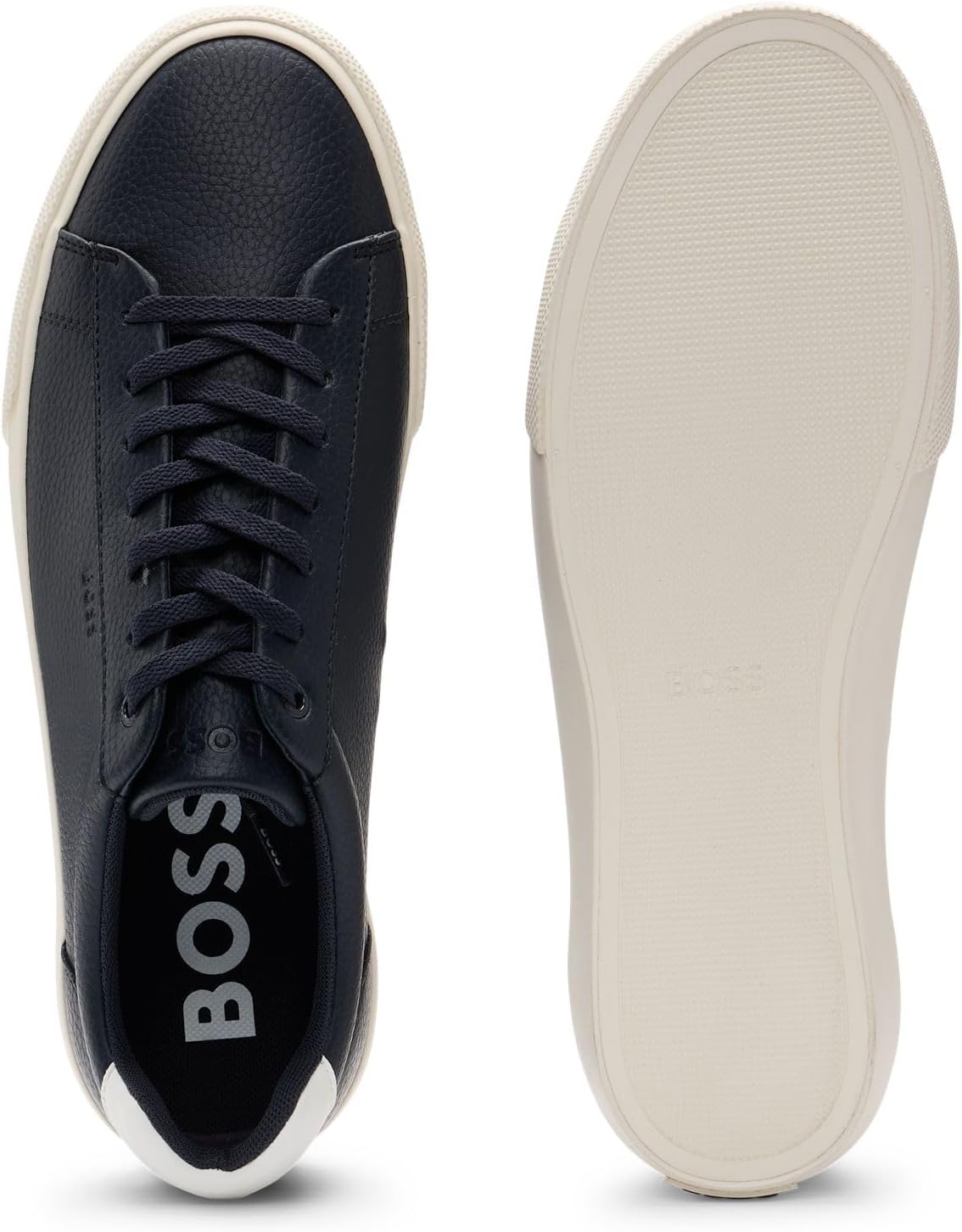 <strong>BOSS</strong><br> Мужские Aiden Tenn Faux Leather Contrast Heel Size — изображение 4