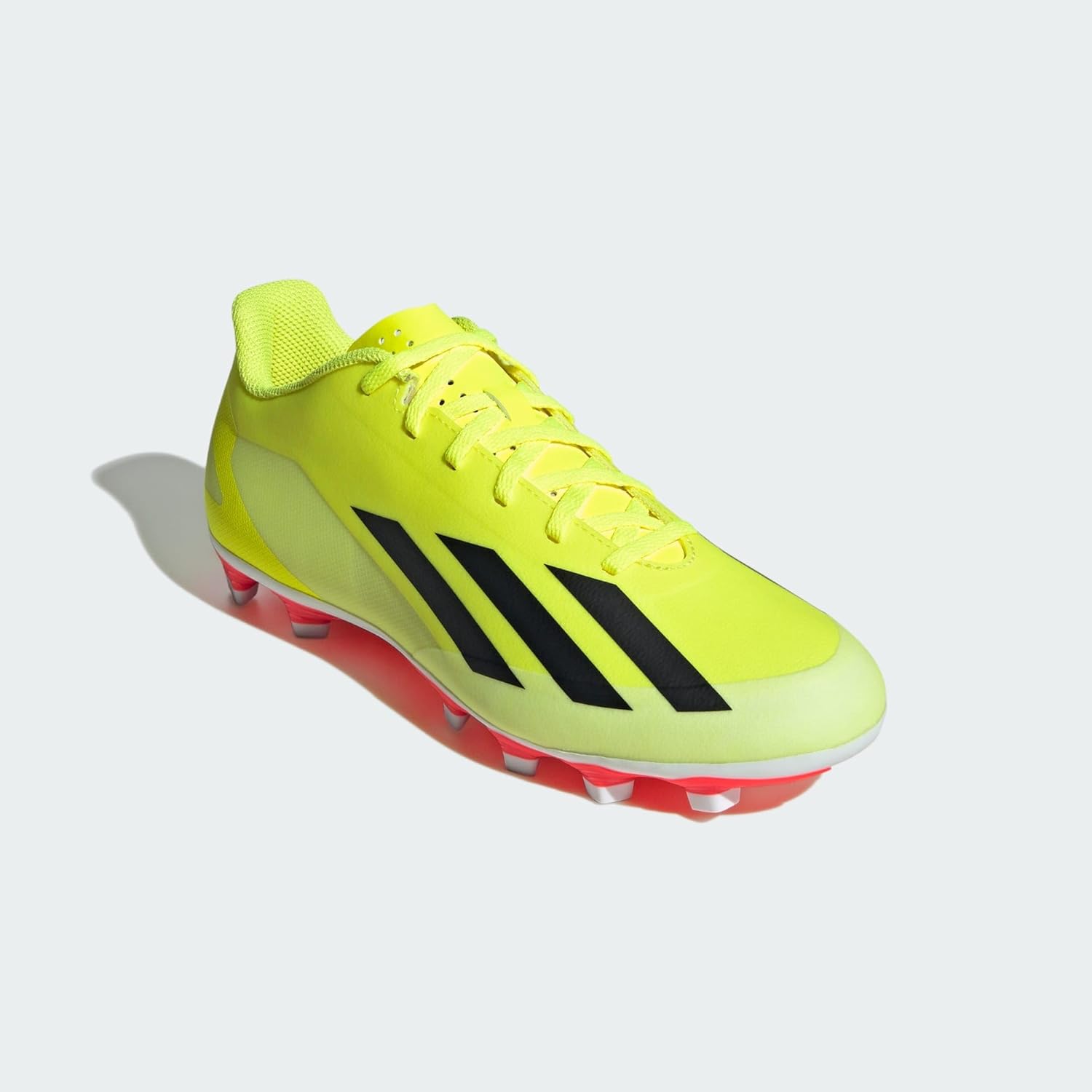 <strong>adidas</strong><br> X Crazyfast Club Flexible Ground ботинки Solar Yellow/Core Black/Cloud White 42 EU — изображение 3