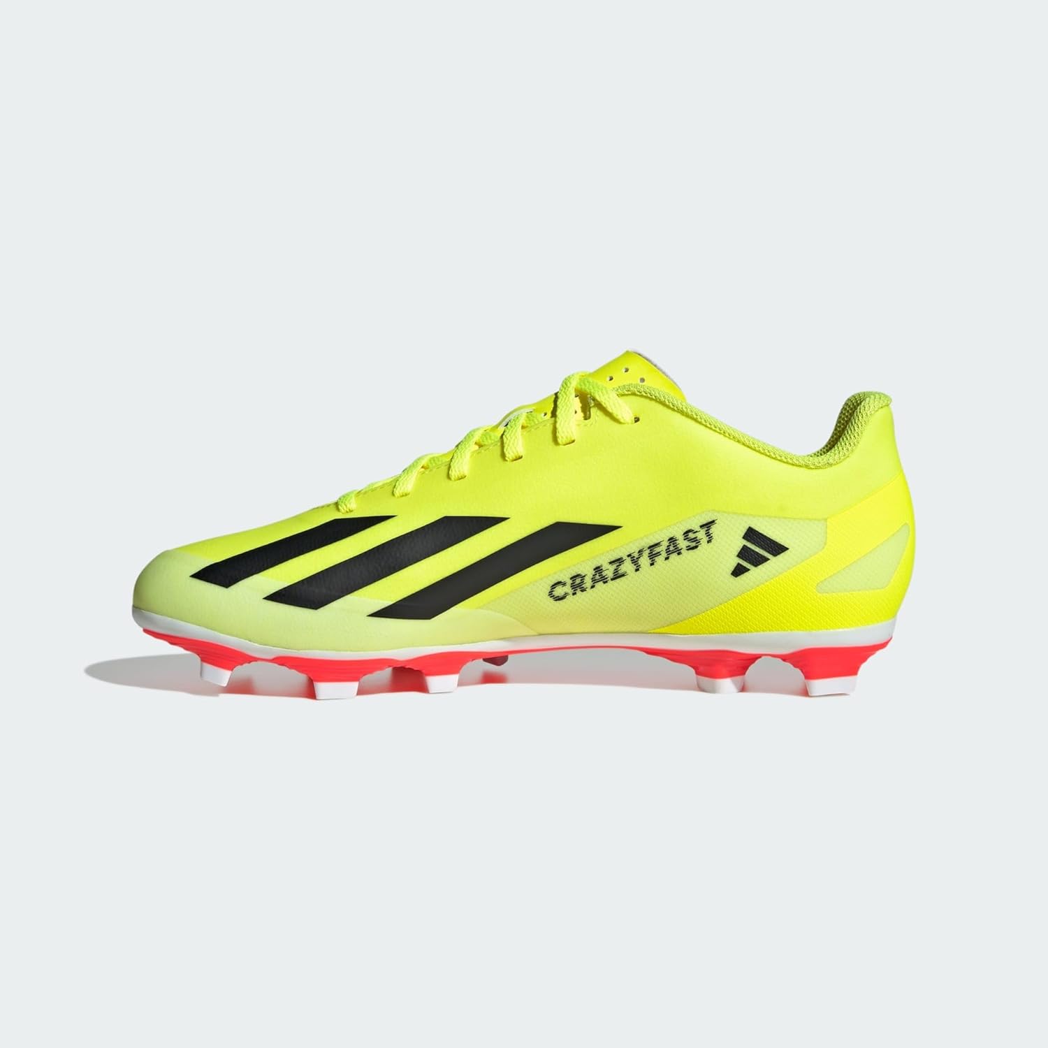 <strong>adidas</strong><br> X Crazyfast Club Flexible Ground ботинки Solar Yellow/Core Black/Cloud White 42 EU — изображение 2