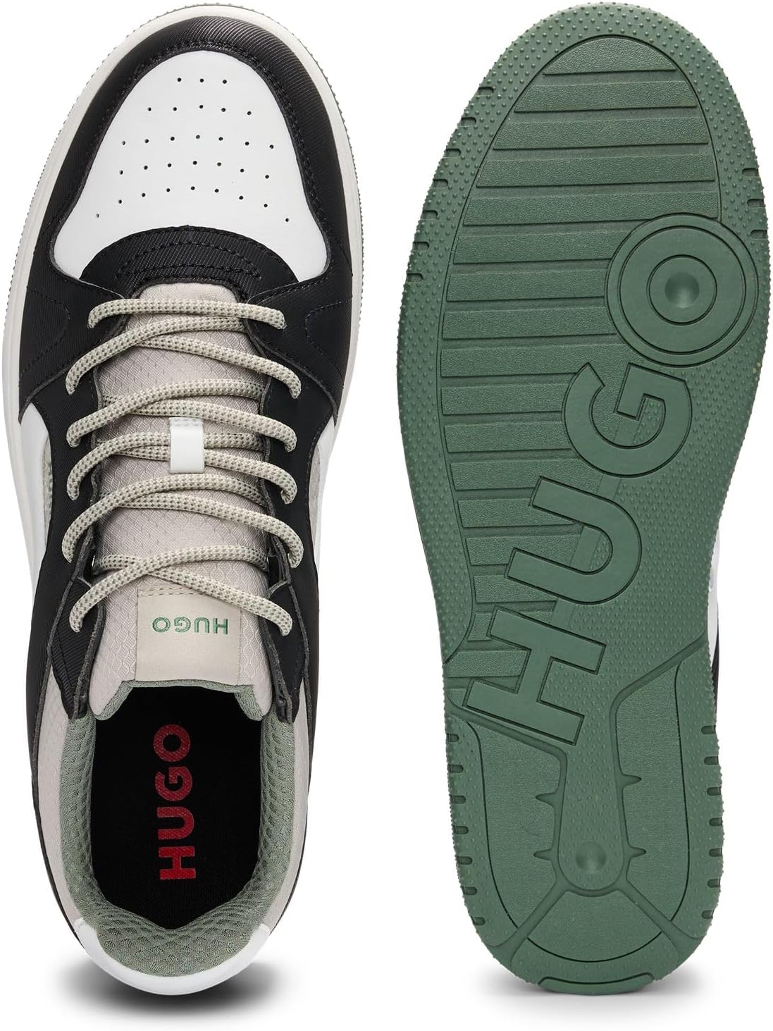 <strong>HUGO</strong><br> Мужские Hadrian Tenn Made of Various Materials such as Ripstop Faux Suede Size — изображение 4