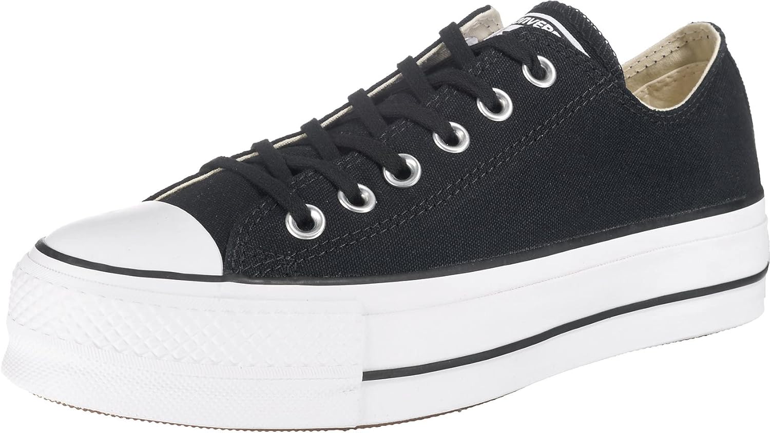 <strong>Converse</strong><br> Chuck Taylor All Star Lift OX Chucks 561681C Black/White