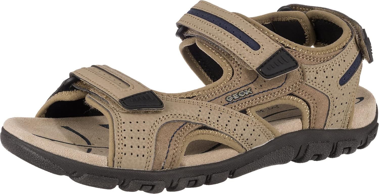<strong>Geox</strong><br> Мужские Uomo Sandal Strada D Strap Sandals