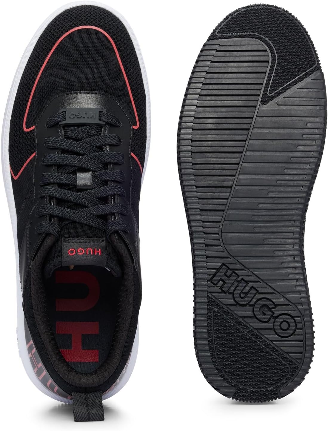 <strong>HUGO</strong><br> Мужские Kilian Tenn Made of Various Materials with on the Heel Size — изображение 4