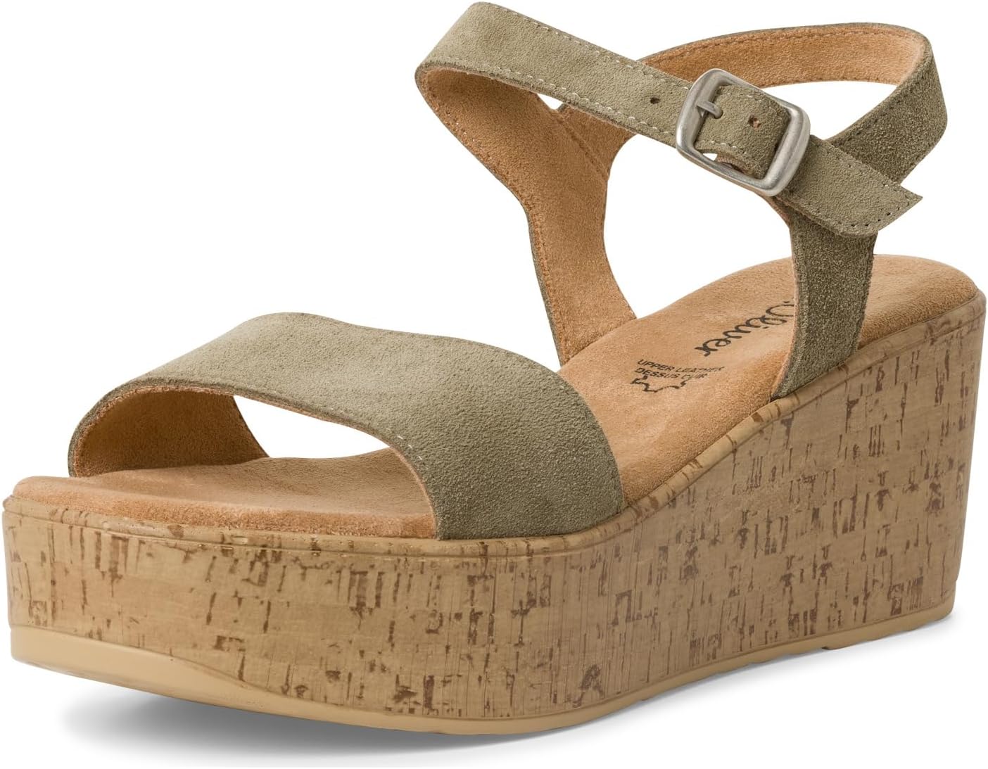 <strong>s.Oliver</strong><br> Женские Leather Heel Sandals with Adjustable Strap