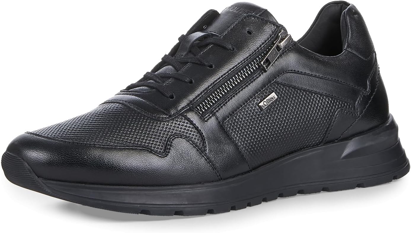 <strong>s.Oliver</strong><br> Мужские Flat Leather Zip Up