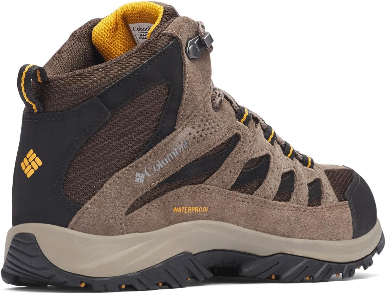 <strong>Columbia</strong><br> Мужские Crestwood Mid Wp Waterproof Trekking Hiking ботинки — изображение 2
