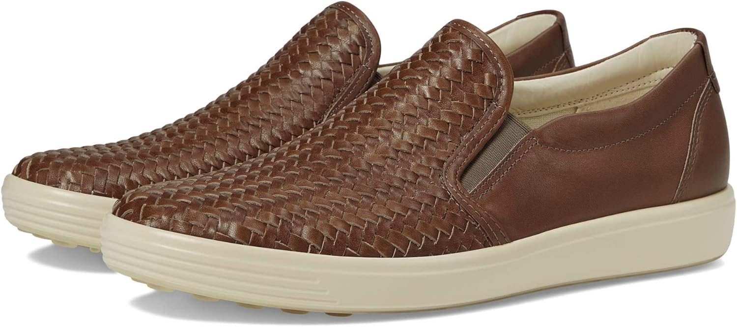 <strong>ECCO</strong><br> ECCO Женские Soft 7 Woven 2.0 Taupe 39-40 Taupe 36/36.5 EU