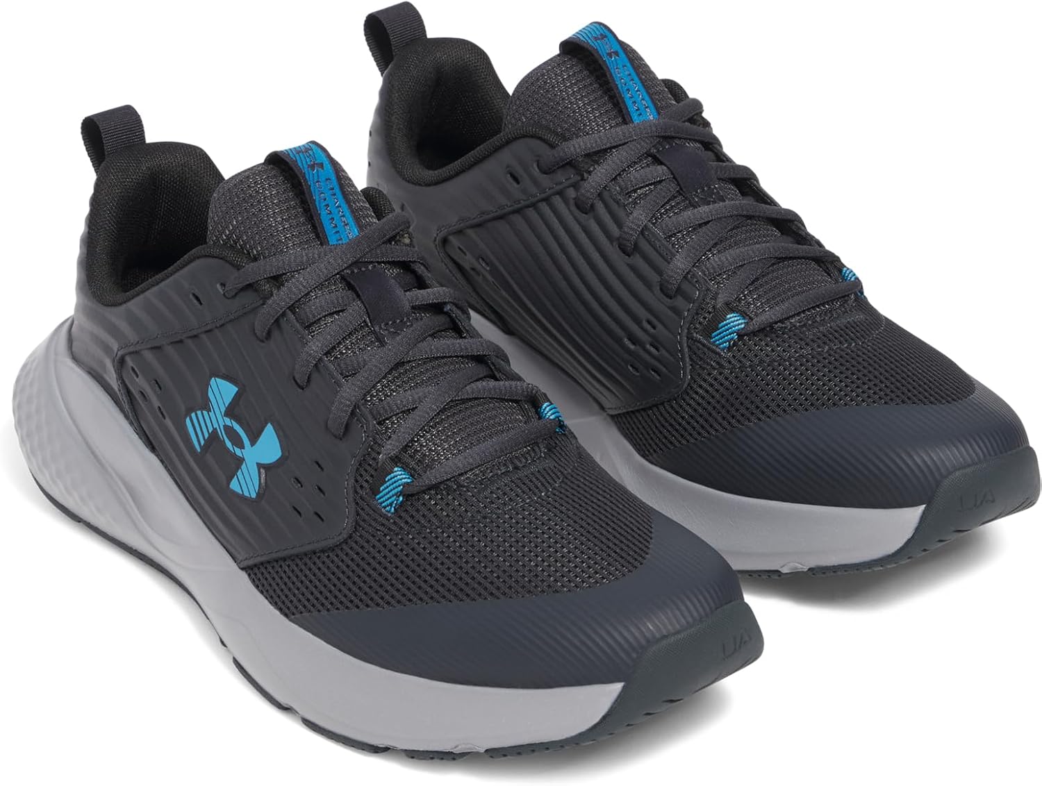 <strong>Under Armour</strong><br> Мужские UA Charged Commit TR 4 Training Anthracite/Steel/Ether Blue 44 EU — изображение 3