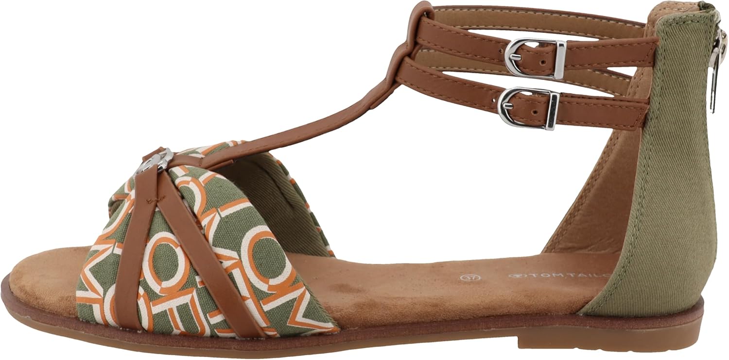 <strong>TOM TAILOR</strong><br> Женские 5390390019 Flat Sandals