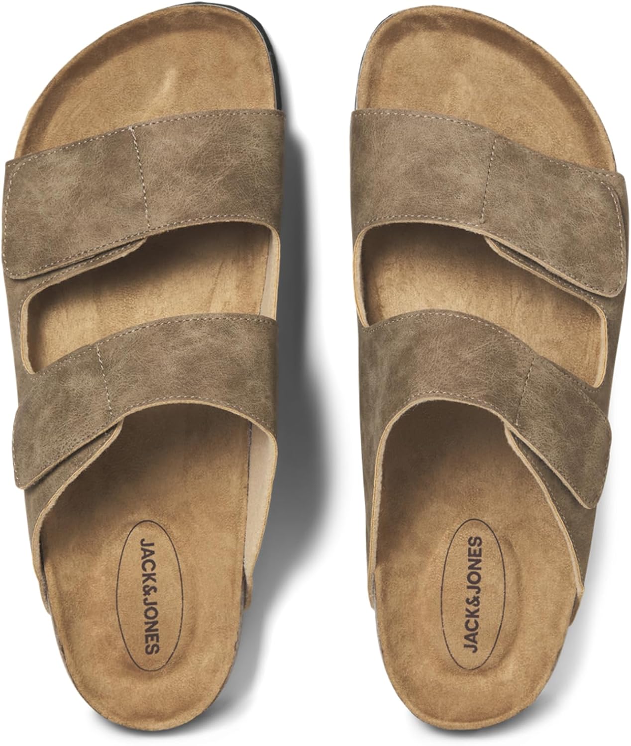 <strong>JACK & JONES</strong><br> Мужские Jfwcentral Strap Sandal Taupe Grey 40 EU Taupe Gray — изображение 2