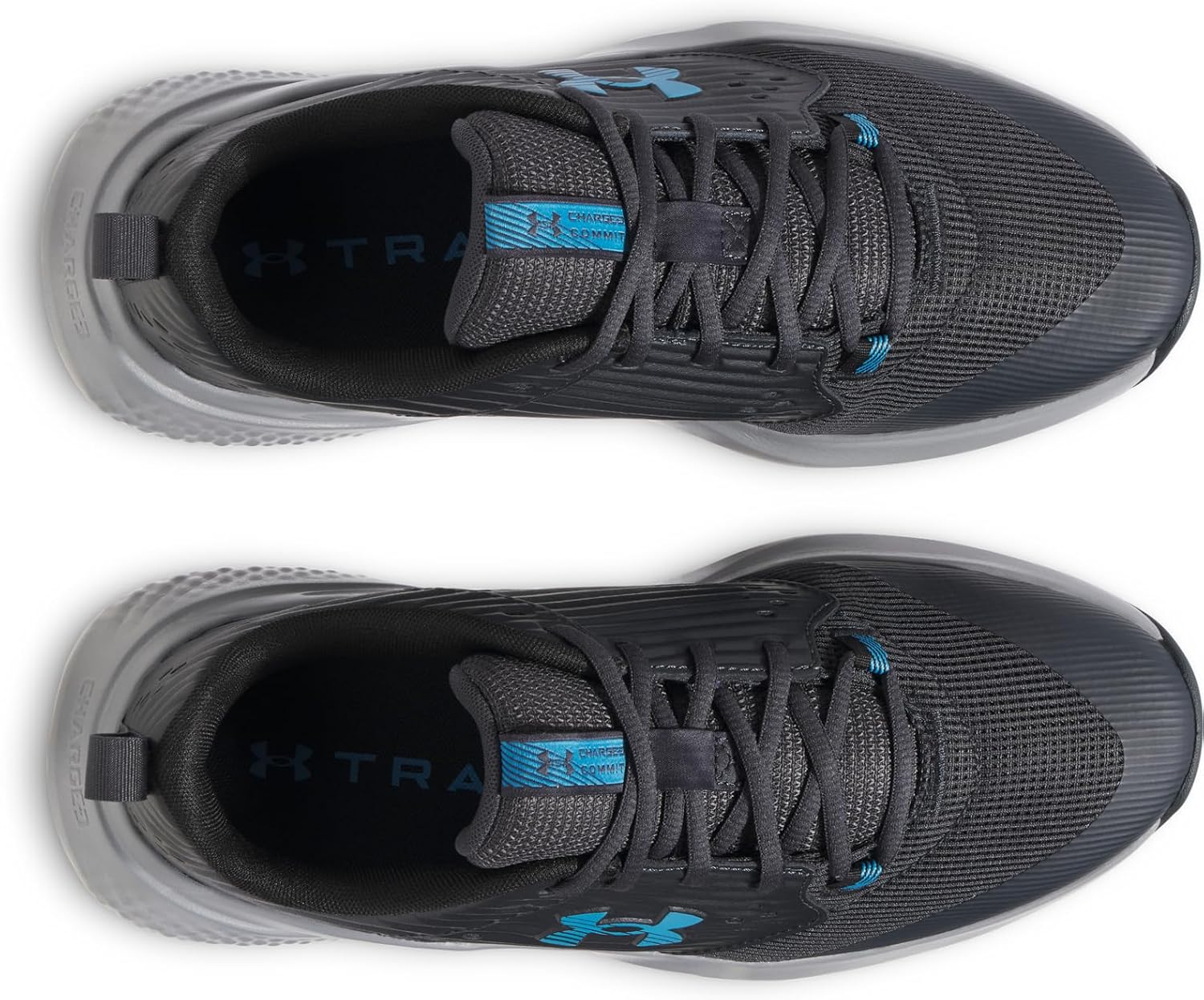 <strong>Under Armour</strong><br> Мужские UA Charged Commit TR 4 Training Anthracite/Steel/Ether Blue 44 EU — изображение 2