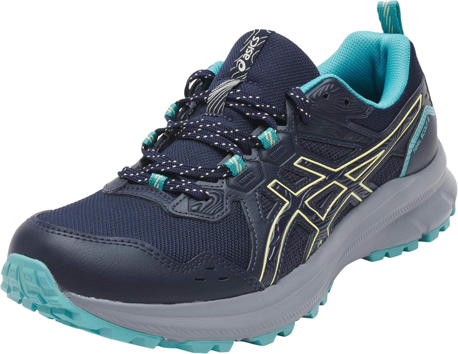 <strong>ASICS</strong><br> Мужские Trail Scout 3 Midnight Wheat Yellow 42 EU