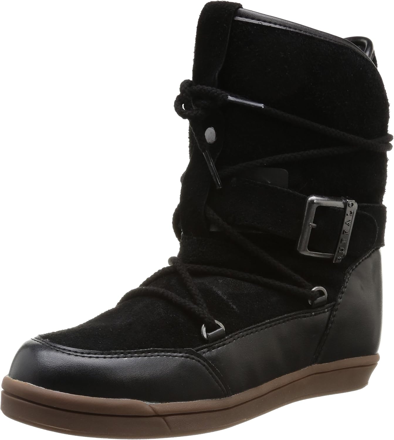 <strong>Buffalo</strong><br> Женские 3002 170 Hairy Suede Pu Warm Lined Snow ботинки