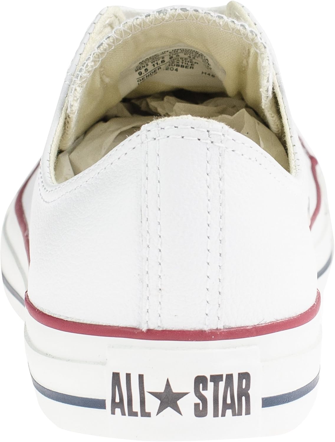 <strong>Converse</strong><br> Chuck Taylor All Star Leather Low Top Мужские White — изображение 2