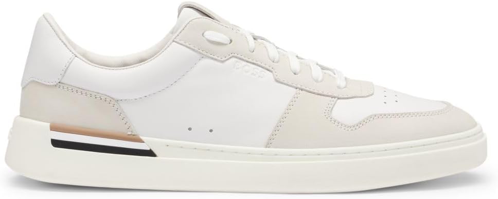 <strong>BOSS</strong><br> Мужские Clint Tenn Leather Suede with Cupsole Lacing Size — изображение 3