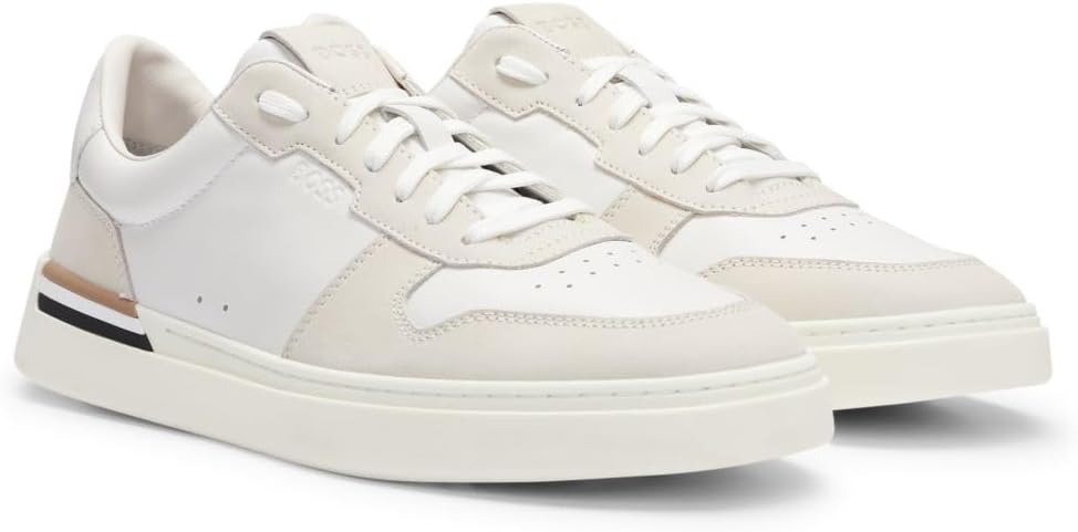 <strong>BOSS</strong><br> Мужские Clint Tenn Leather Suede with Cupsole Lacing Size — изображение 2