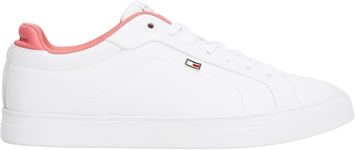 <strong>Tommy Hilfiger</strong><br> Женские Vulcanized Sporty Low Top Mehrfarbig (White/Washed Cherry) 35 — изображение 4