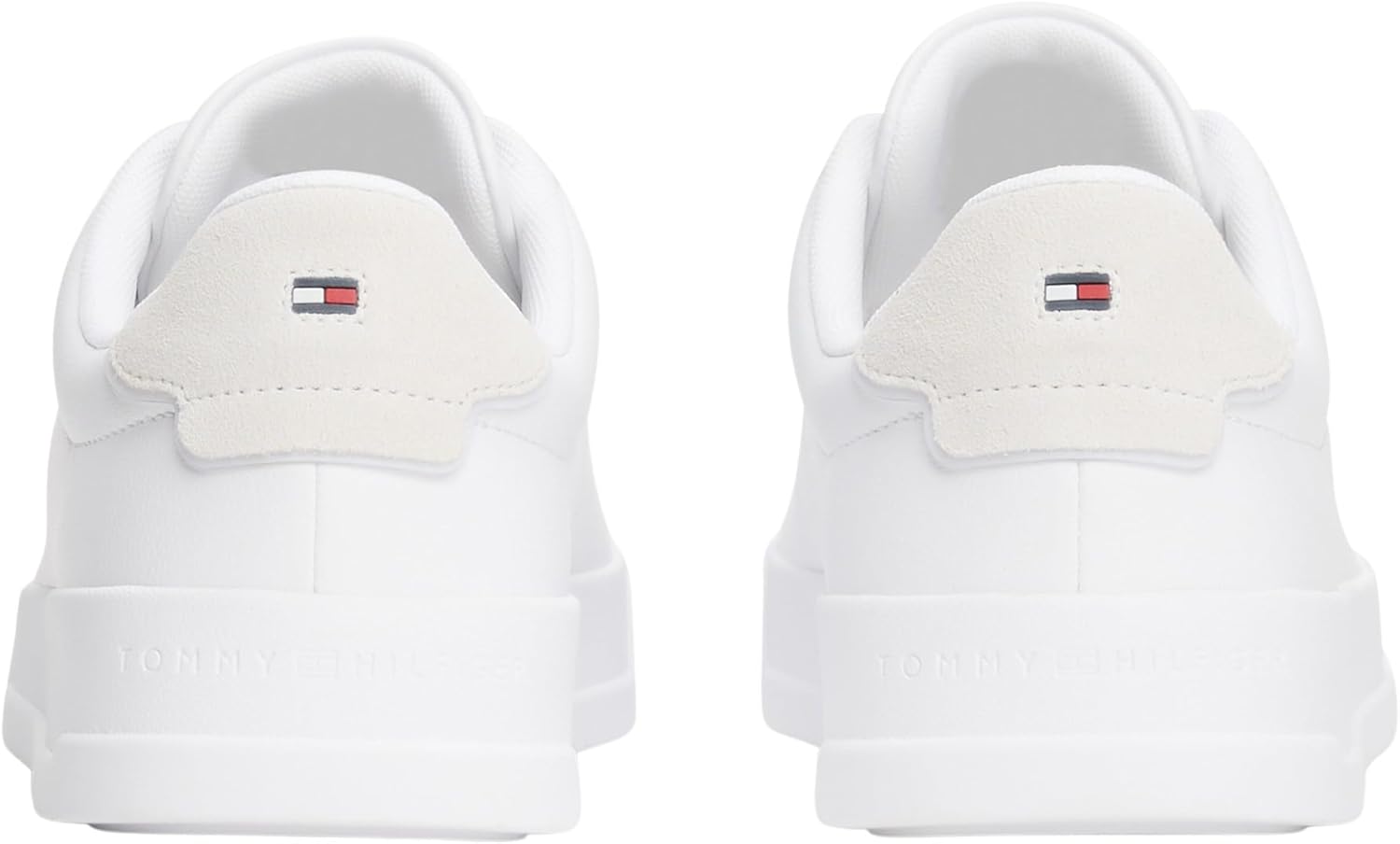 <strong>Tommy Hilfiger</strong><br> Мужские Low Court Leather Detail Essential White 43 EU — изображение 2