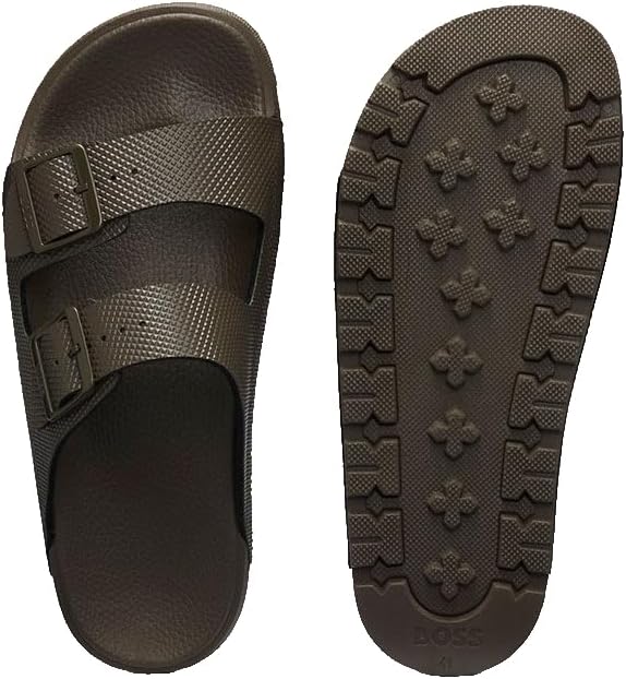 <strong>BOSS</strong><br> Мужские Surfley Sand Sandals with Two Straps Textured Upper Size — изображение 2