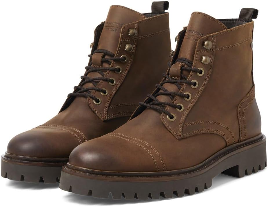 <strong>JACK & JONES</strong><br> Мужские Jfwenzo Leather ботинки Sn ботинки — изображение 3