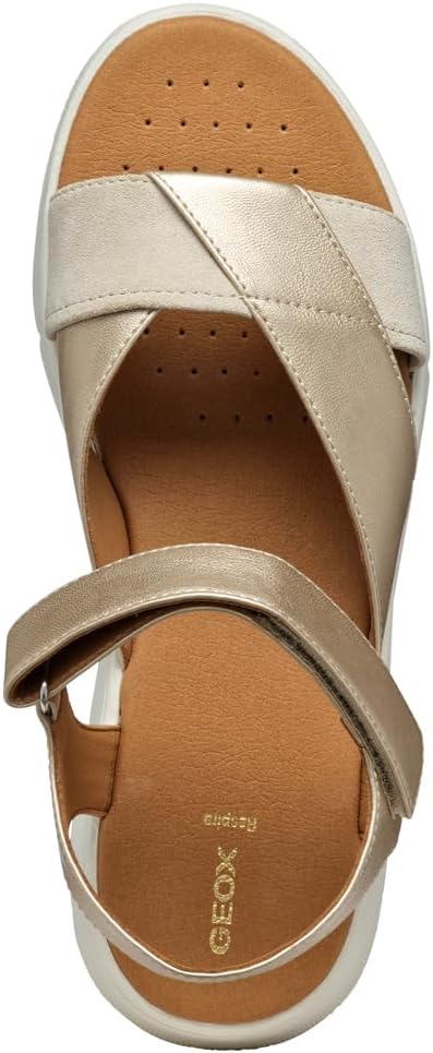 <strong>Geox</strong><br> Женские D DANDRA 40 B Sandal Lt Gold/Lt Taupe EU Lt Gold Lt Taupe 40 — изображение 4