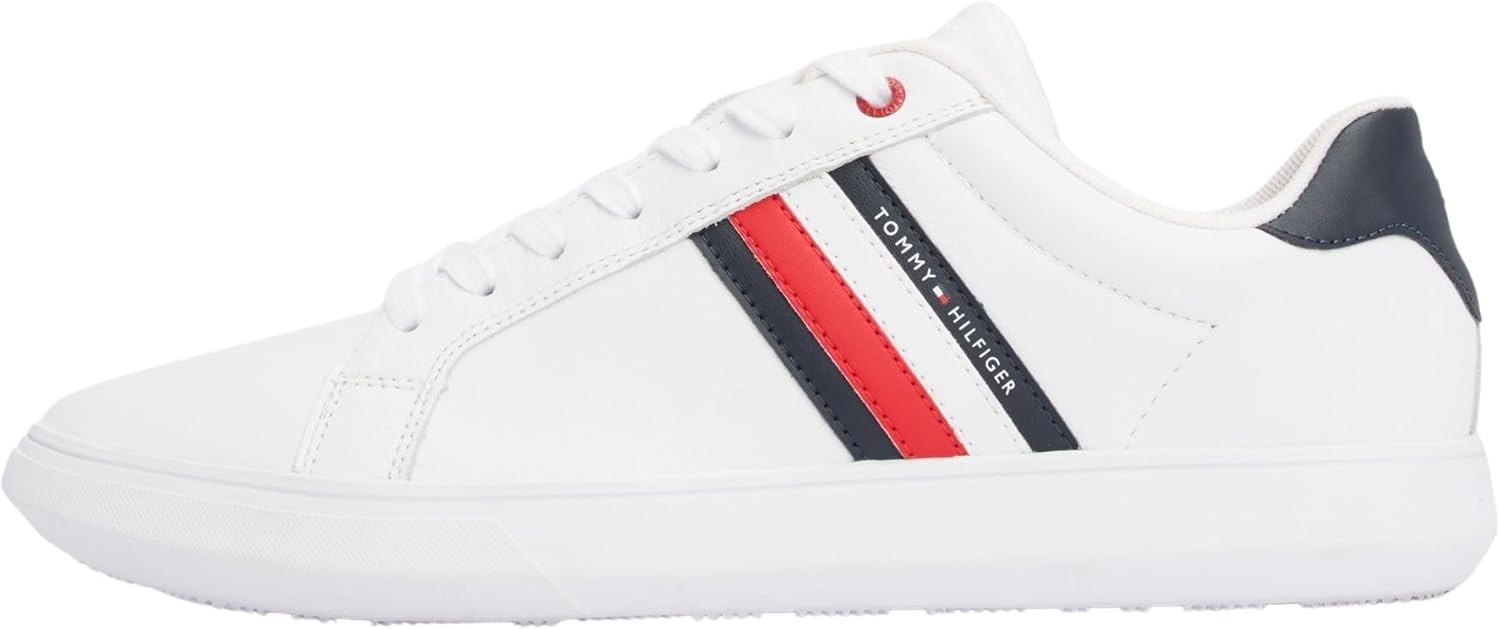<strong>Tommy Hilfiger</strong><br> Мужские Cupsole Essential Leather Cupsole Low Top