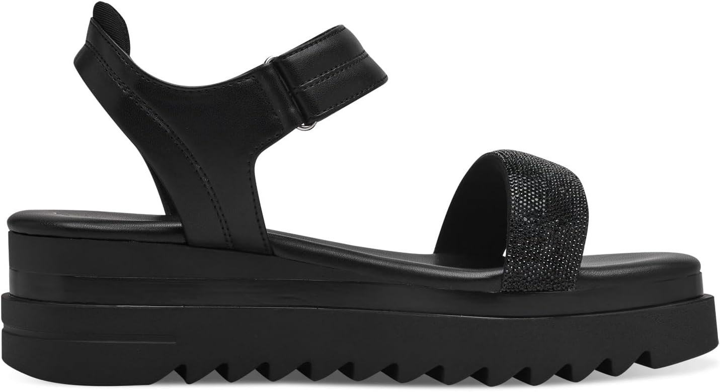 <strong>MARCO TOZZI</strong><br> Женские Sandals with Wedge Heel Glitter Comfortable — изображение 4