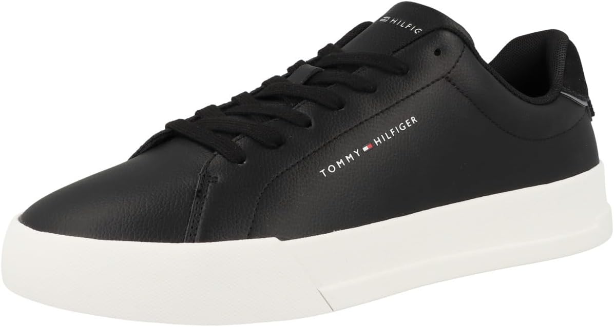 <strong>Tommy Hilfiger</strong><br> Мужские Low Court Leather Detail Essential — изображение 4