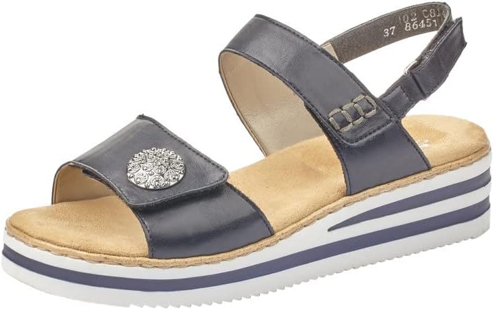 <strong>Rieker</strong><br> 61953 Женские Wedge Sandals Sandals Wedge Heel Summer Comfortable