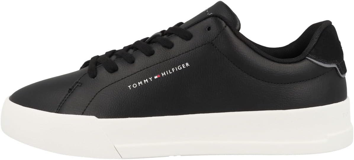 <strong>Tommy Hilfiger</strong><br> Мужские Low Court Leather Detail Essential