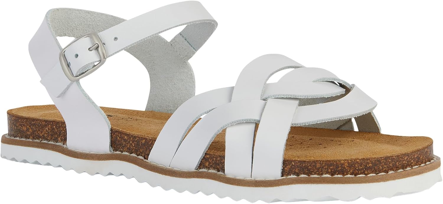 <strong>Geox</strong><br> Girls D Leuca A Flat Sandal