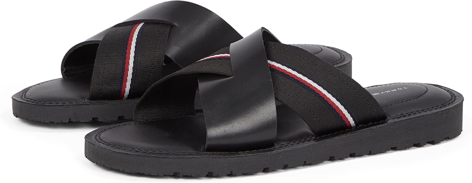 <strong>Tommy Hilfiger</strong><br> Мужские Core Hilfiger Lh Criss C Fm0fm05415 Flache Sandalen — изображение 3