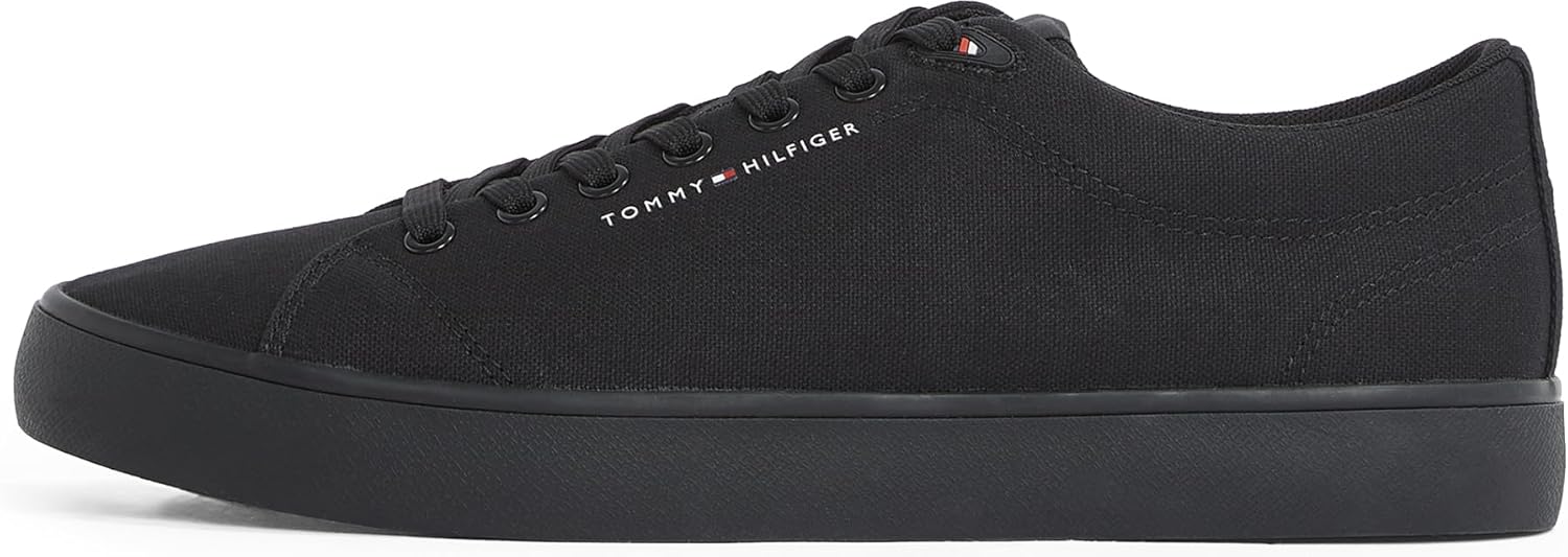 <strong>Tommy Hilfiger</strong><br> Мужские Vulcanized Core Canvas Low Top Grau (Overcast Grey) 44