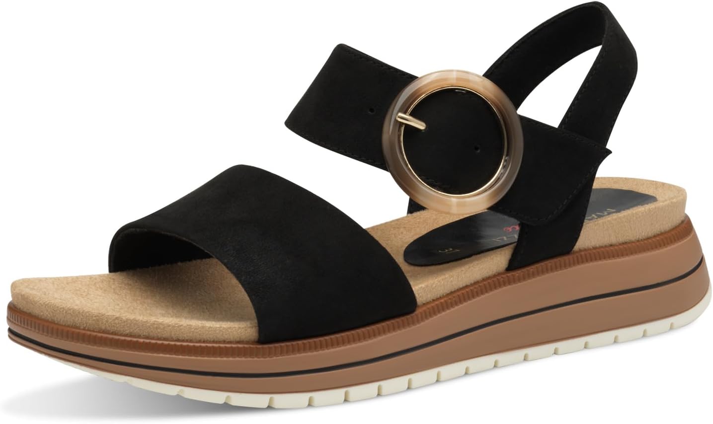 <strong>MARCO TOZZI</strong><br> Женские Flat Sandals with Velcro Fastening Summer