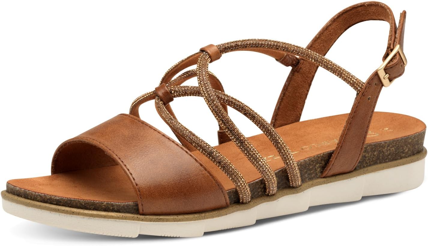 <strong>MARCO TOZZI</strong><br> Женские Summer Flat Sandals with Clasp