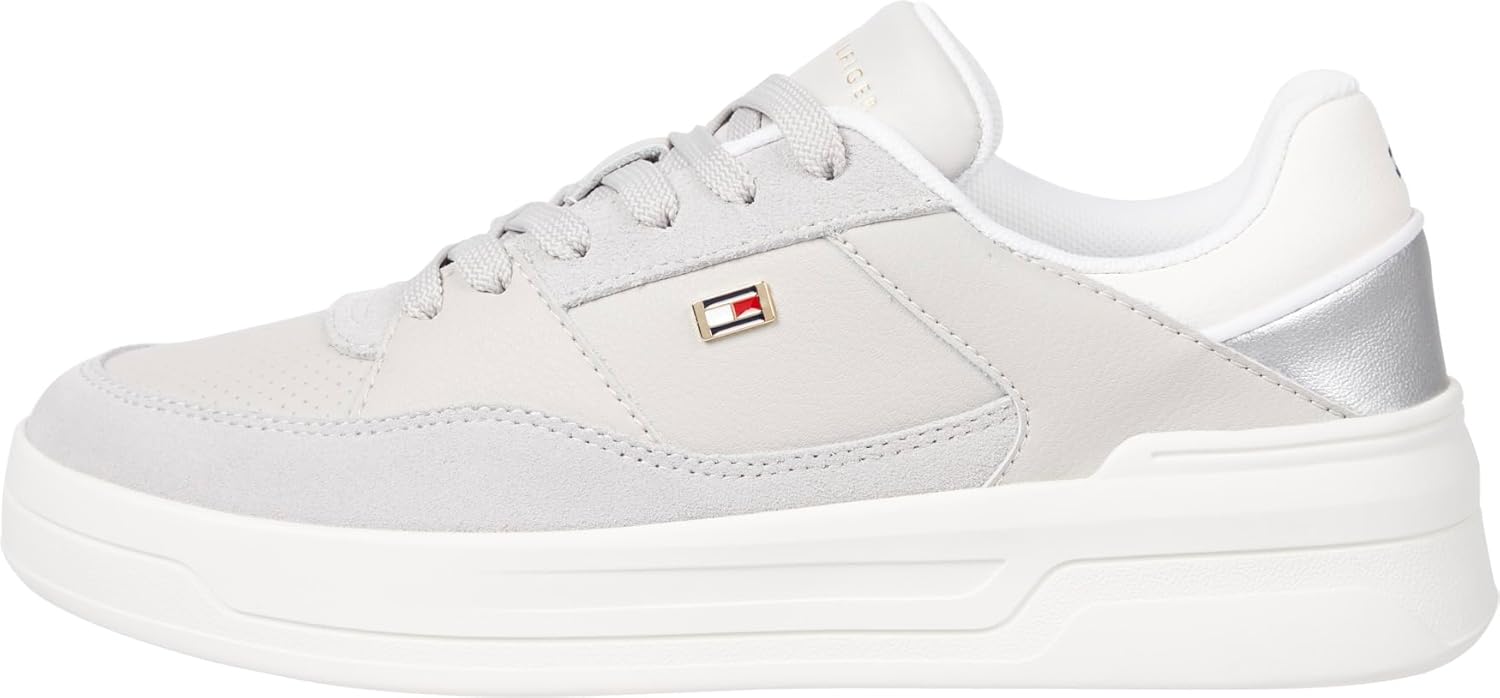 <strong>Tommy Hilfiger</strong><br> Женские Essent Basket Metallic Fw0fw08615 Low Cut (Shoes) Grey Whisper 40 EU
